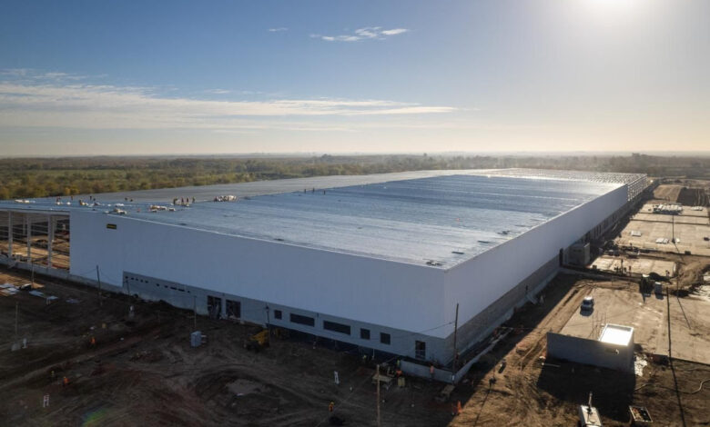 Nuevo centro logístico de Mercado Libre en Escobar
