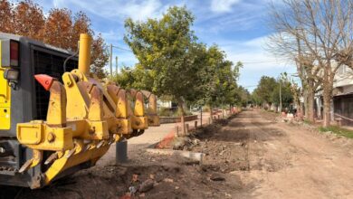 Obra del nuevo pavimento en Blasco Ibáñez