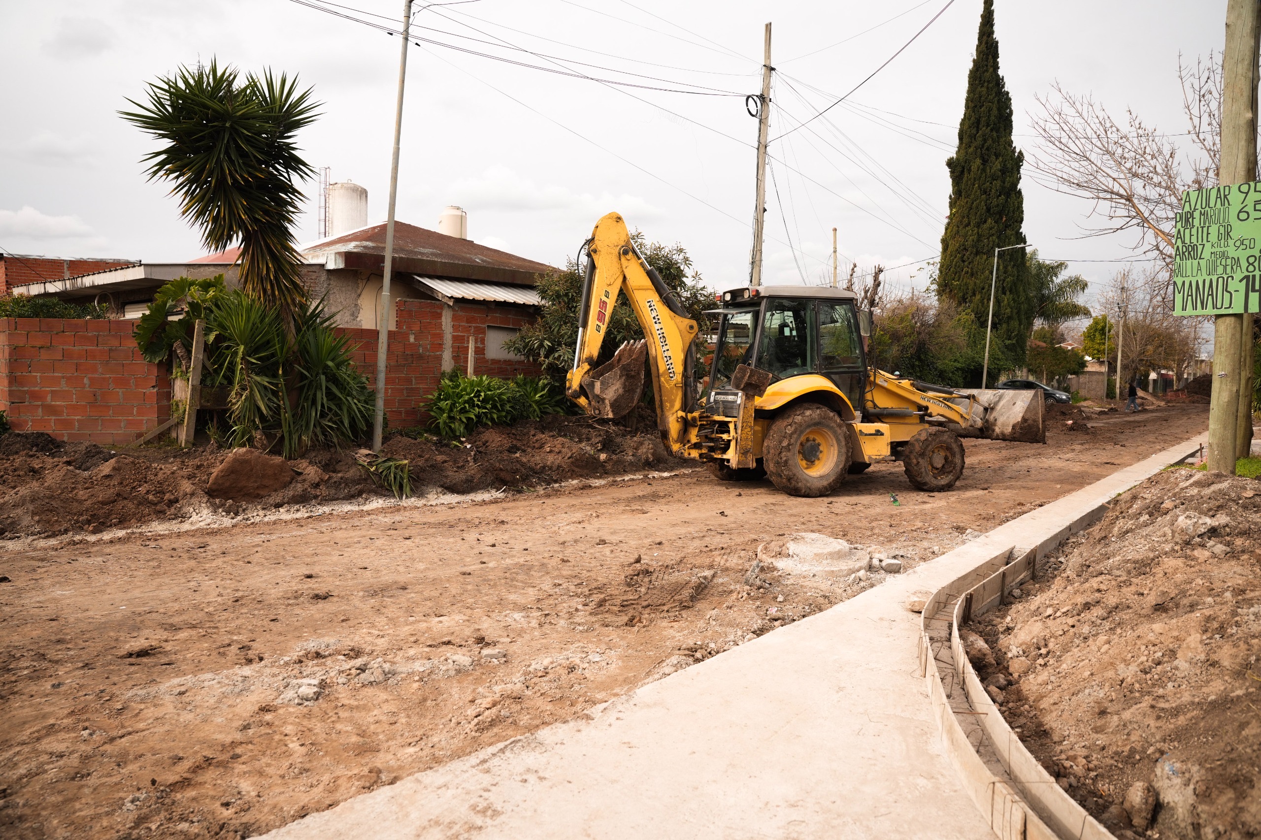 Pavimentación de Monteagudo