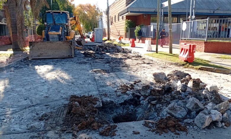 Plan de reparación de calles y veredas de San Isidro