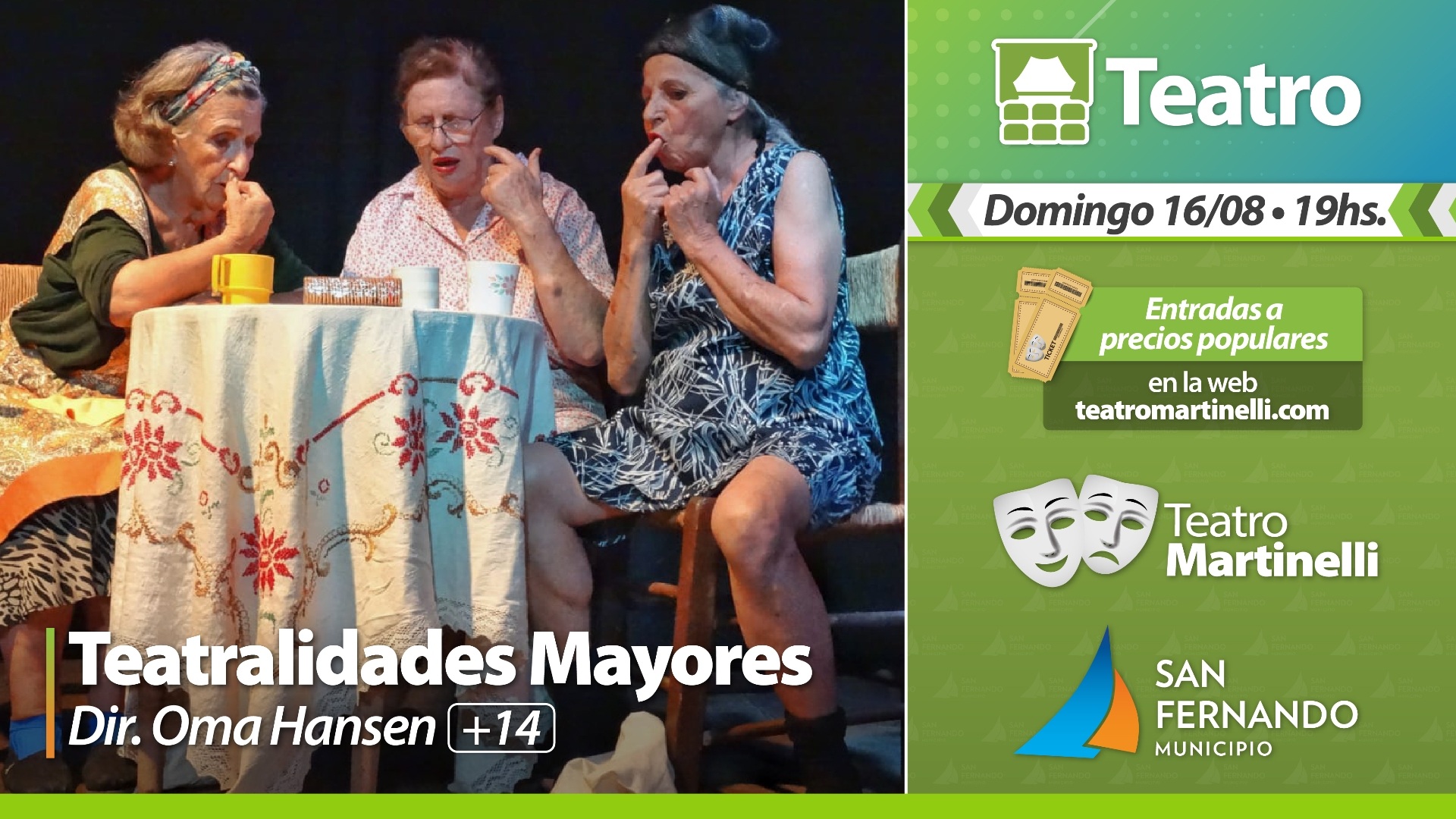 “Teatralidades Mayores”