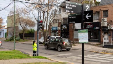 Se modificó el sentido de circulación de dos calles en Las Lomas