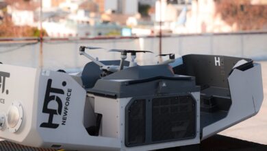Uno de los nuevos drones