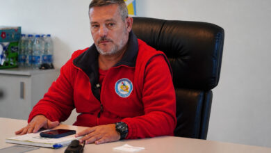 Jefe regional de zona 8 de Defensa Civil, Gabriel Pérez