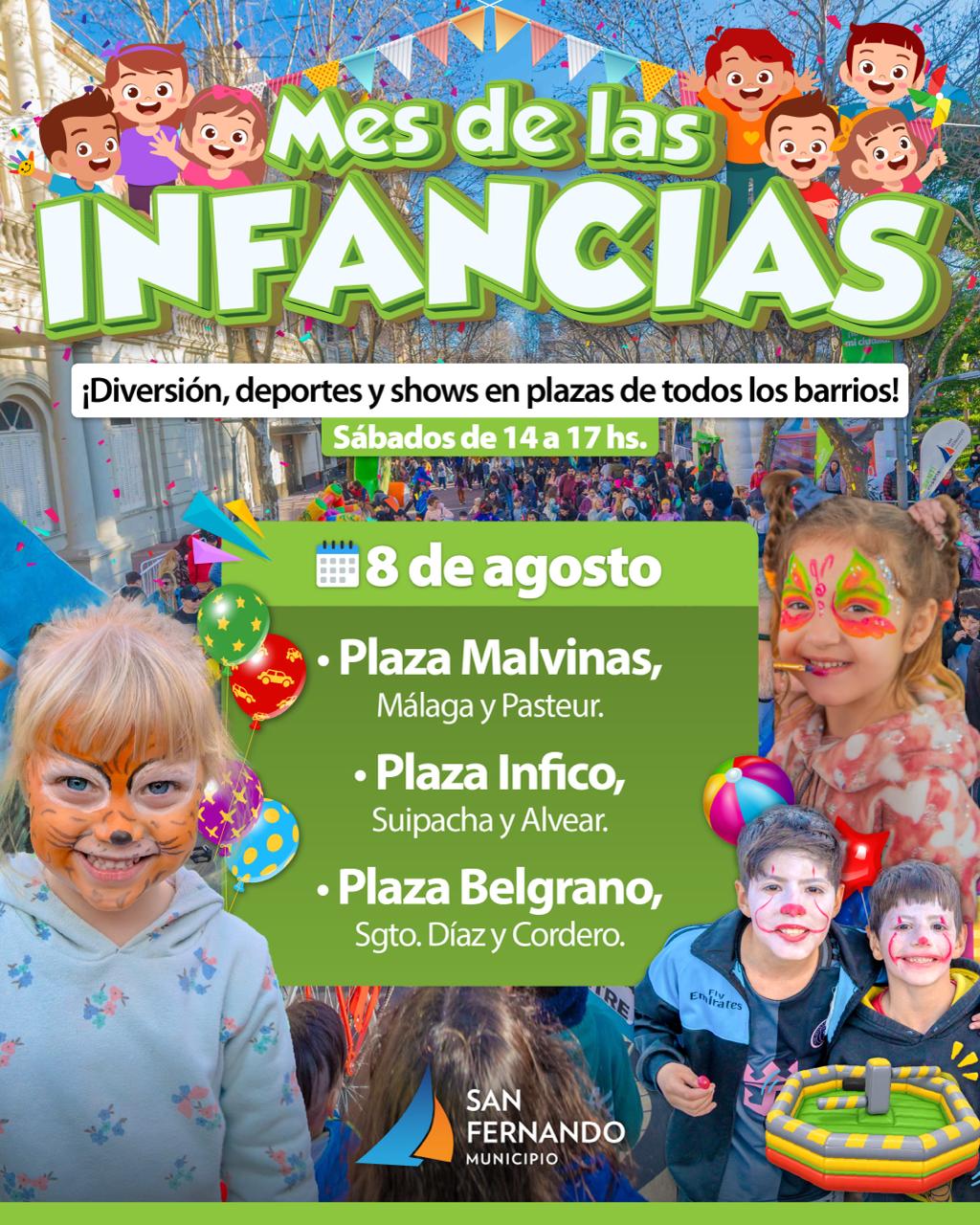 Mes de las infancias 2026