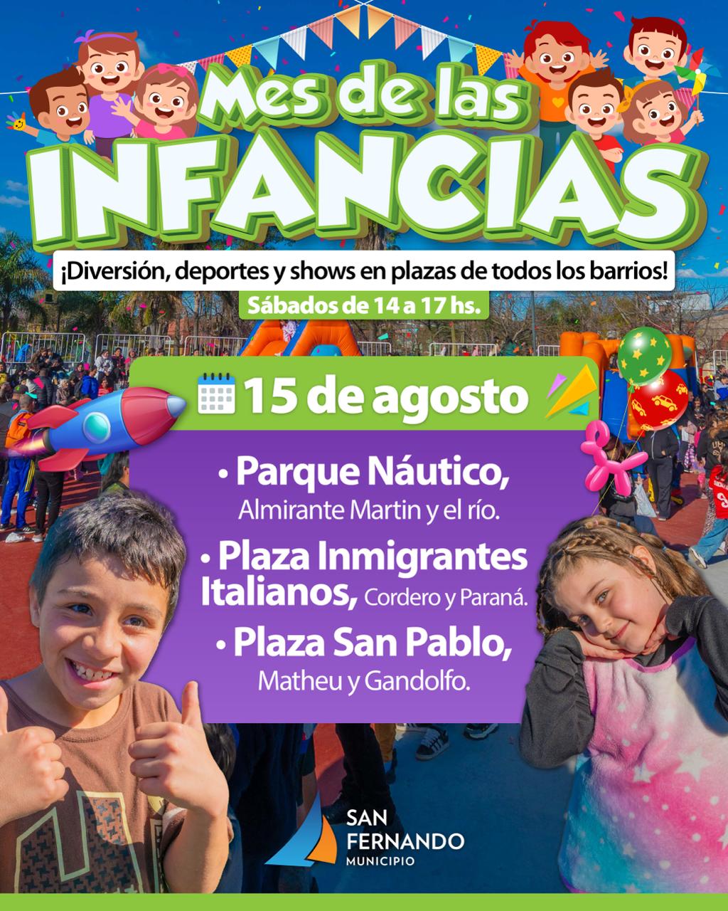 Mes de las infancias 2026