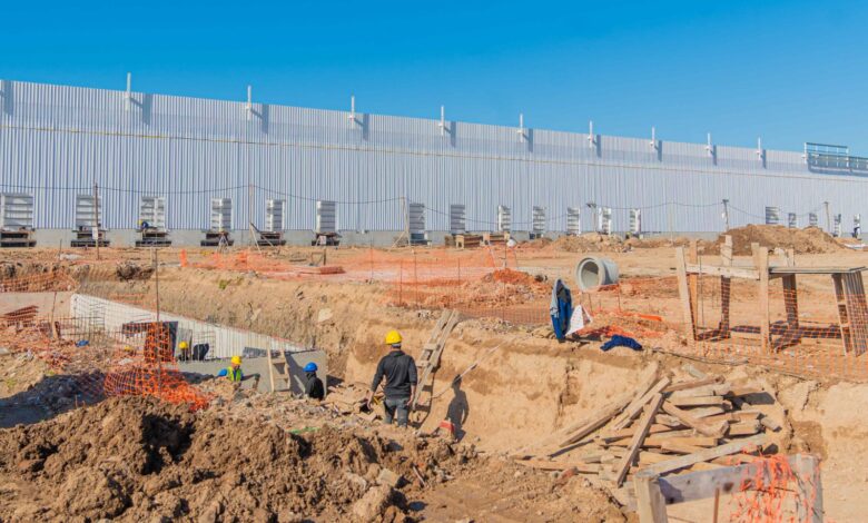 Avance del Parque Industrial de San Fernando