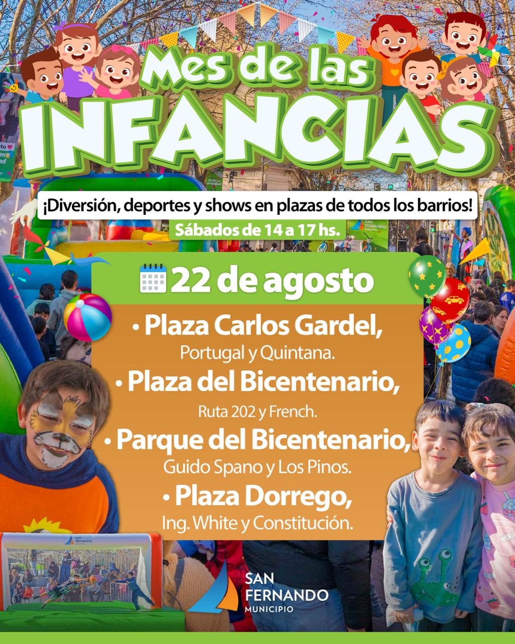 Mes de las infancias 2026