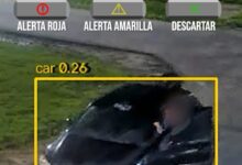 Auto robado detectado con IA