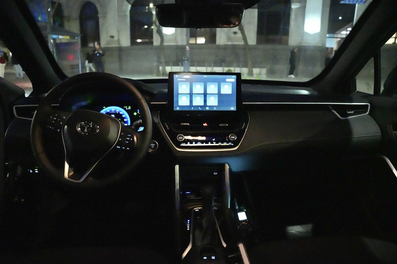 Interior de las nuevas patrullas