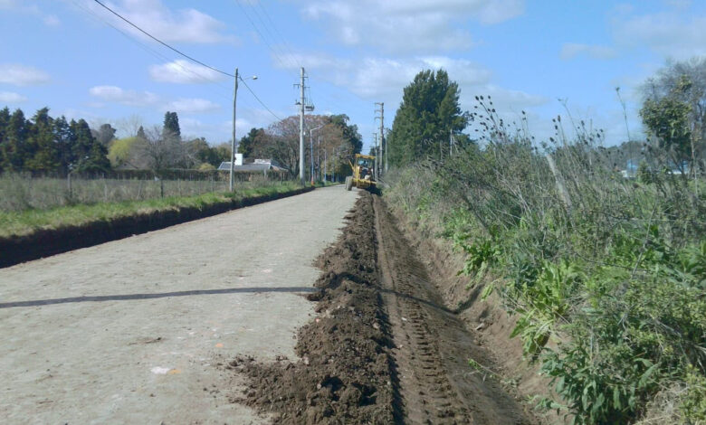 Pavimentación de la calle Juan B. Justo