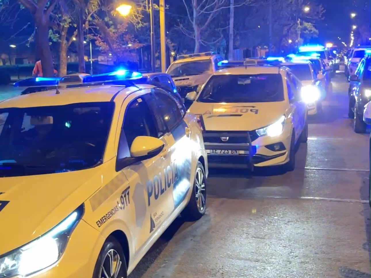 Operativo de Seguridad en San Fernando
