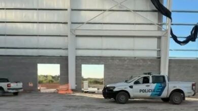 Clausura preventiva a la obra de Mercado Libre en Loma Verde