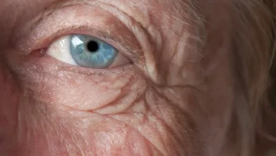 Ojo de adulto mayor