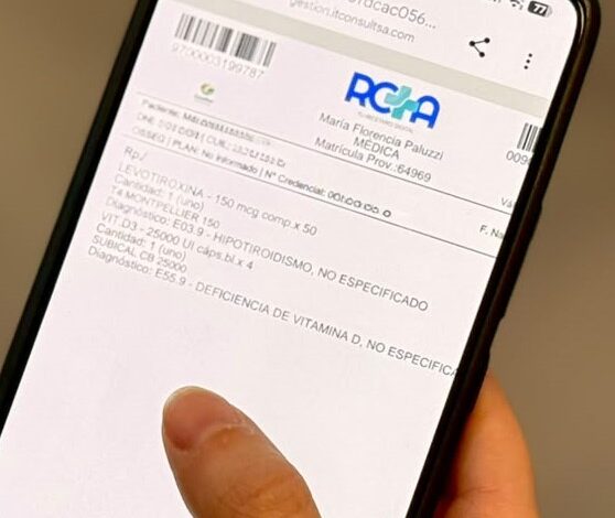 Recetas digitales