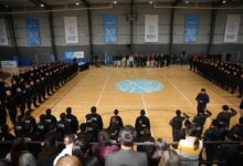 Acto de egresos de la Policía Municipal