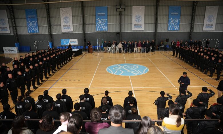 Acto de egresos de la Policía Municipal